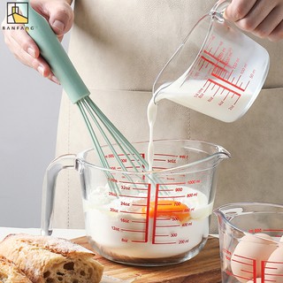 BANFANG Cốc đo lường BANFANG chịu nhiệt cao bằng kính cường lực