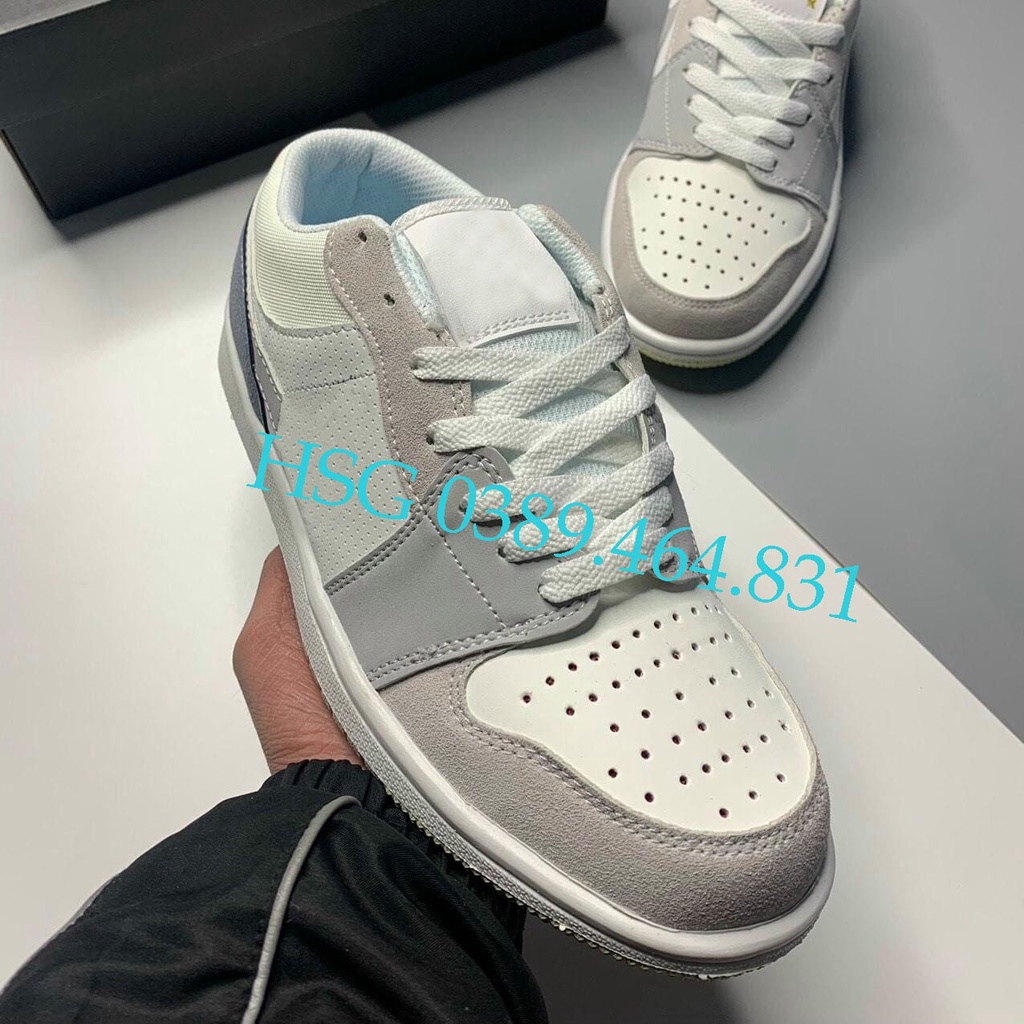 [Freeship+Box+Bill] 𝐆𝐢𝐚̀𝐲 𝐉 𝐂ổ 𝐭𝐡𝐚̂́𝐩, Giày thể thao Jd1 thấp cổ đủ màu Full size nam nữ