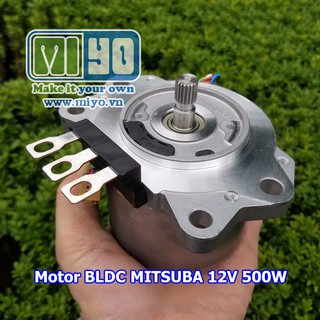Motor không chổi than BLDC MITSUBA 12V 500W