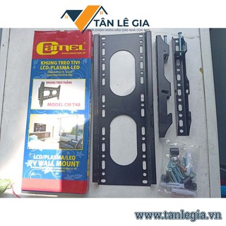 GIÁ TREO, KHUNG TREO TIVI CỐ ĐỊNH THẲNG-NGHIÊN 19-> 42 INCH_ CAMEL