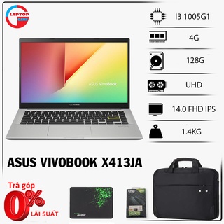 [Mới 100% ] Laptop ASUS VivoBook X413JA (I31005G1/4GB/128GB SSD/14.0 FHD IPS)