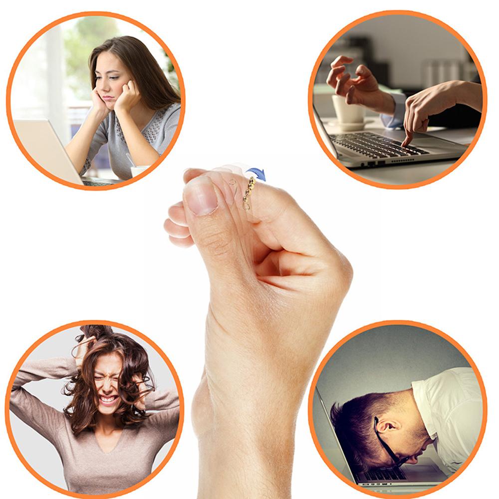 JARRED Nhẫn Hở Đính Hạt Có Thể Điều Chỉnh Giảm Căng Thẳng Đa Năng Cho Nữ