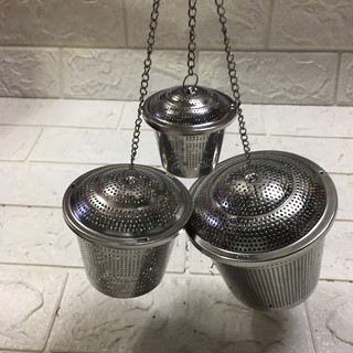 Dụng cụ lọc trà thả ấm inox 304