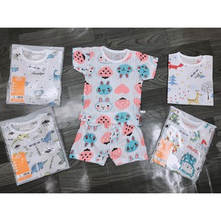 G 100k/5 bộ cotton giấy cộc tay 4-15kg