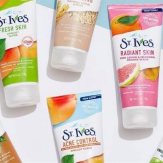 Sữa Rửa Mặt Tẩy Tế Bào Chết ST.IVES 170g - Đủ vị | BigBuy360 - bigbuy360.vn