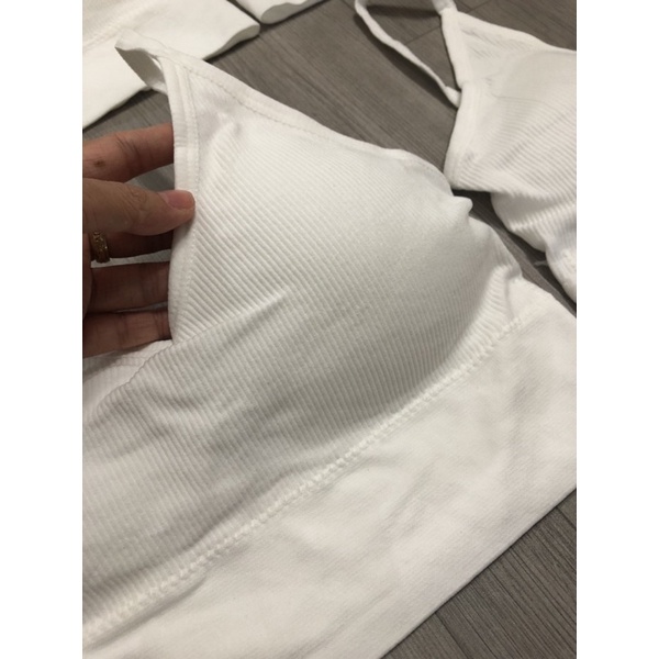 Áo bra thun cotton