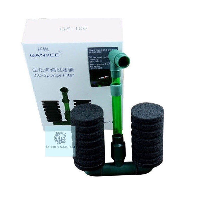 Lọc Vi Sinh QANVEE QS-100 QS-100A QS-200 QS-200A Bể Tép Cảnh
