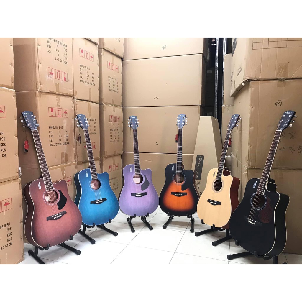 ĐÀN GUITAR ACOUSTIC ROSEN G11 FULL MÀU MỚI CHÍNH HÃNG