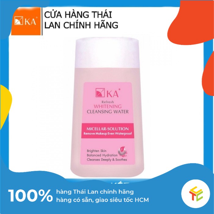 Nước tẩy trang KA Refresh Cleansing Water-Whitening 85ml