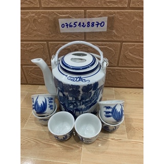 Bộ bình trà 1.500 ml và 6 tách