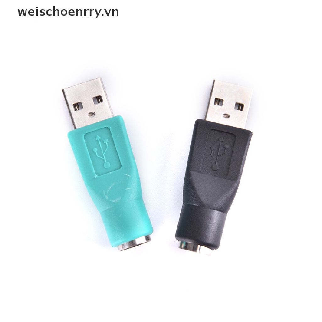 Bộ chuyển đổi WW từ cổng cắm PS2 PS / 2 sang đầu cắm USB thích hợp cho Máy tính/ laptop/ Bàn phím/chuột