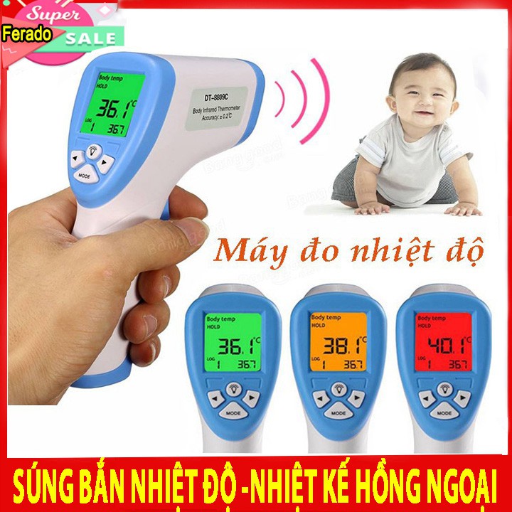 Nhiệt kế hồng ngoại [CÓ VIDEO]