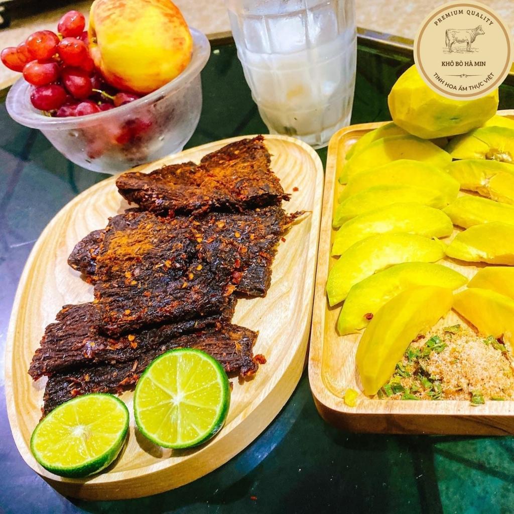 Khô Bò Miếng Mềm 200gr Loại Đặc Biệt Làm 100% Từ Lõi Thăn Bò Chất Lượng Không Chất Bảo Quản Hà Min | BigBuy360 - bigbuy360.vn