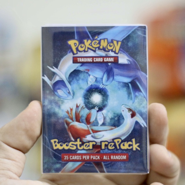 Combo 35 Thẻ bài Pokemon chính hãng bất kỳ