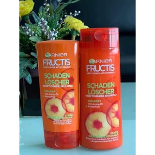 CẶP DẦU GỘI XẢ Garnier Fructis