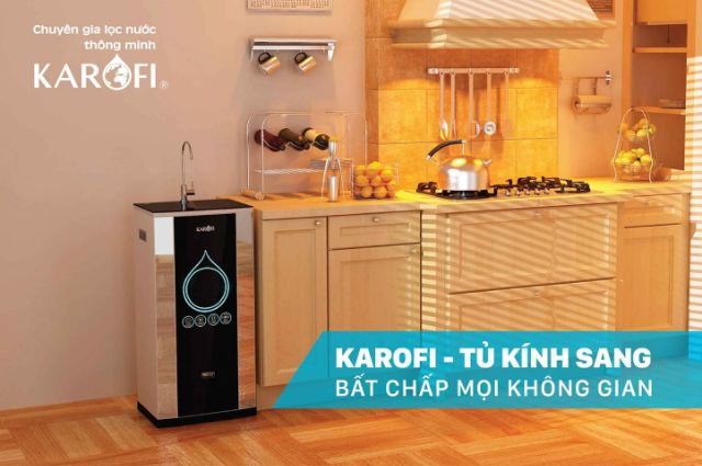 Máy lọc nước R.O Karofi 10 lõi lọc