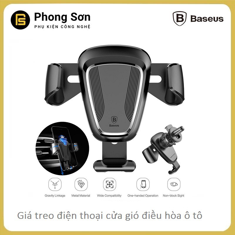 Giá treo điện thoại trên Ô tô Baseus Gravity Car Mount