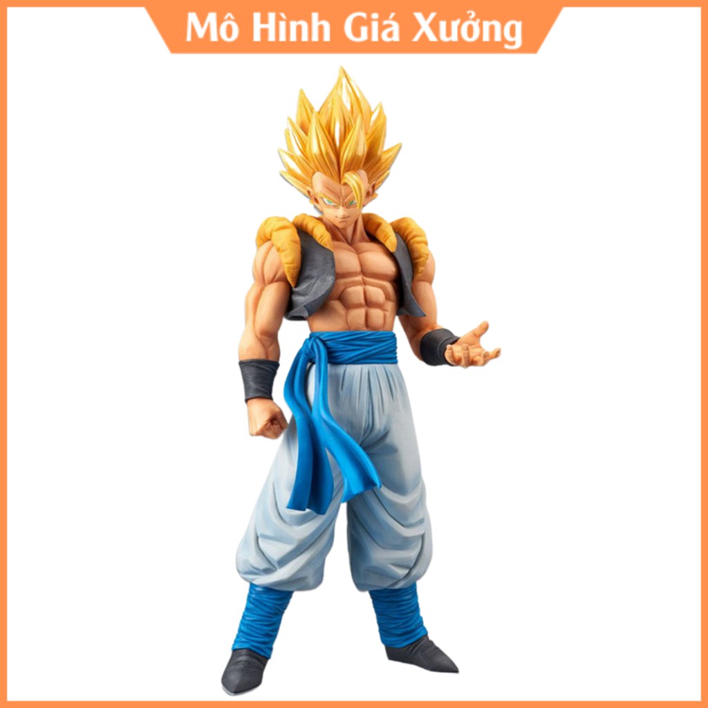 Mô hình Dragon Ball Gogeta tóc vàng hàng siêu chất cao 32cm , figure mô hình 7 viên ngọc rồng , mô hình giá xưởng