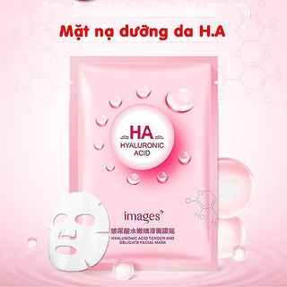 Mặt nạ giấy dưỡng da mụn cấp ẩm thải độc nạ ha