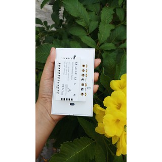 Công tắc Tuya 3 nút mod dành cho Cửa cuốn