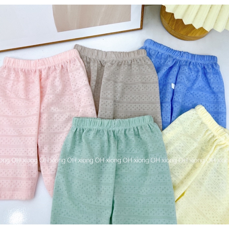 Quần legging lửng thông hơi bé gái