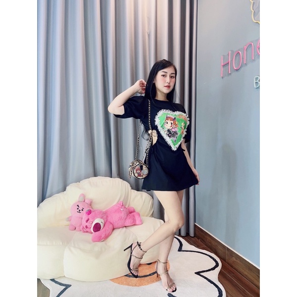 SALE SỐC - ĐẦM RÚT EO ĐI CHƠI IN HÌNH CÁ TÍNH, XINH XẮN - PHỐI REN DỄ THƯƠNG