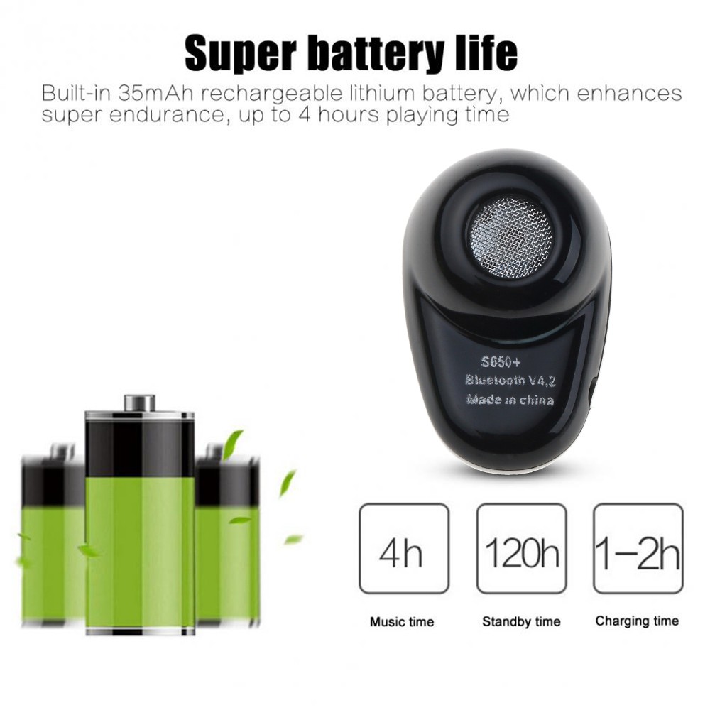Tai nghe không dây S650 pk S530 kết nối Bluetooth cho iOS / android
