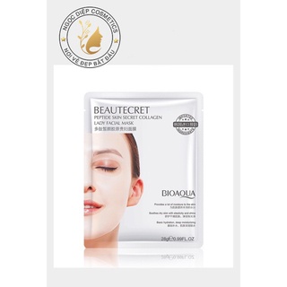 Mặt nạ, Mặt nạ thủy tinh trong suốt collagen trăng