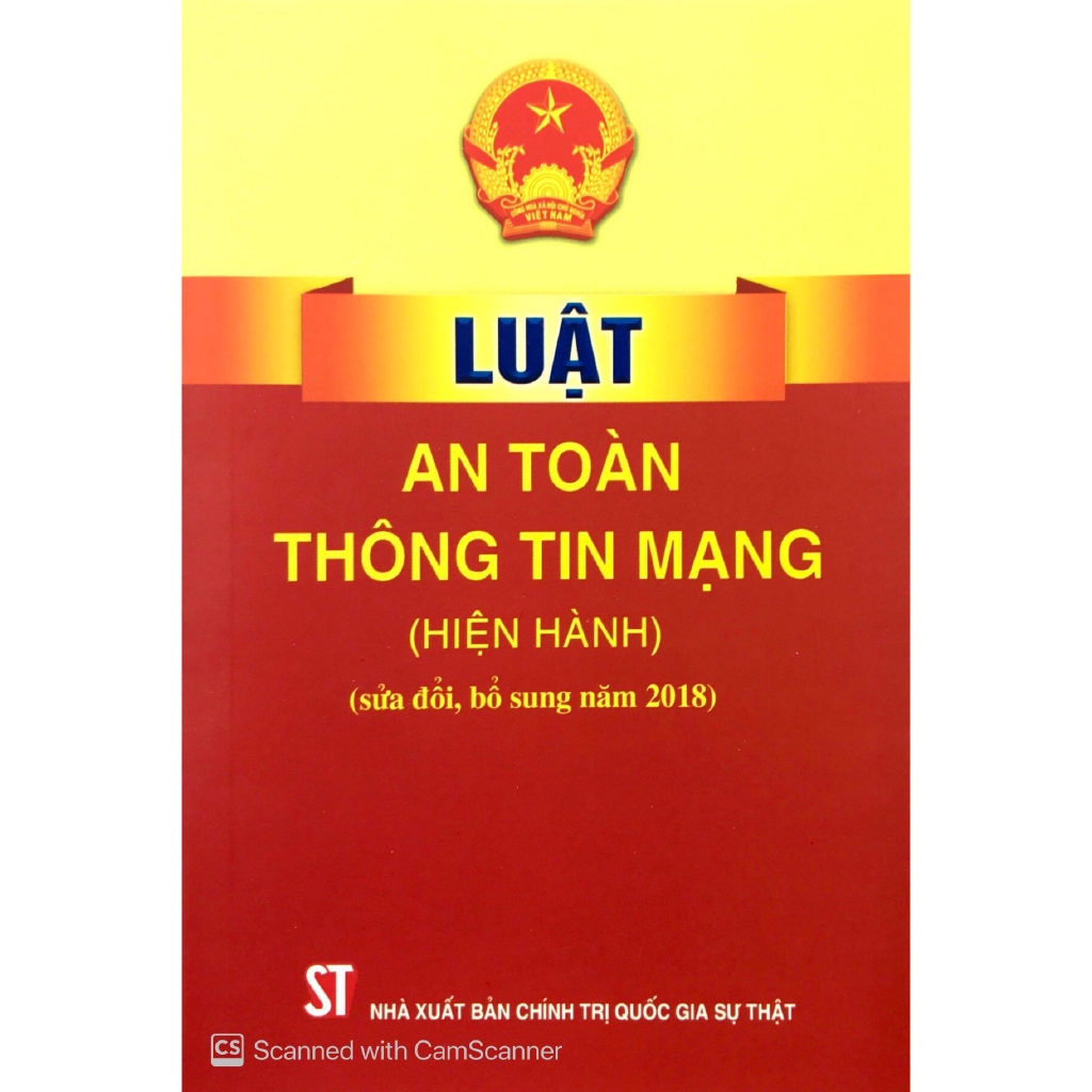 Sách - Luật An Toàn Thông Tin Mạng (Hiện Hành) (Sửa Đổi, Bổ Sung Năm 2018) | BigBuy360 - bigbuy360.vn