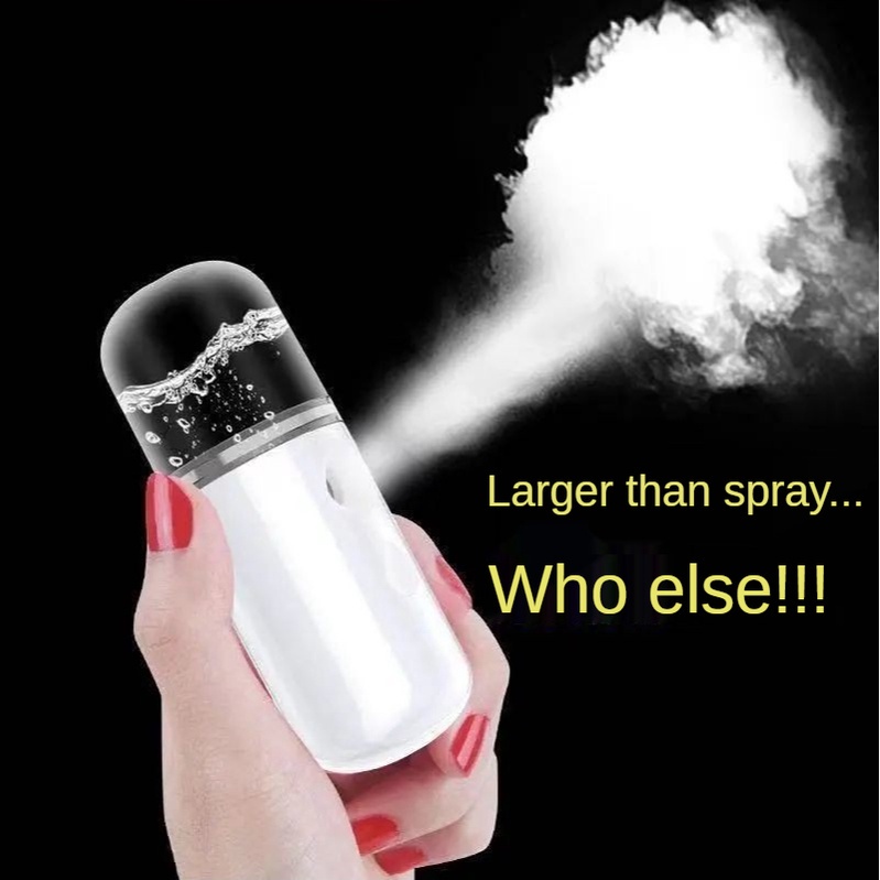 Máy Phun Sương Nano Mini Cầm Tay 30Ml Cổng USB Tiện Lợi Dành Cho Làm Đẹp