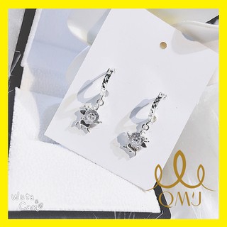 💖FREESHIP - Bông tai bé iu - Bông tai con nai vô cùng xinh sắn, bạc chuẩn 925 cao cấp