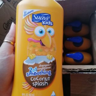 {Cam kết chính hãng} Sữa Tắm- Gội - Xả 3in1 và 2in1 Cho Bé SUAVE KIDS - 532ml - MẪU MỚI - DẠNG VÒI