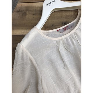 [Mã SKAMLTSM9 giảm 10% đơn 99K] Sơ mi 8SECOND dáng babydoll xếp nhún