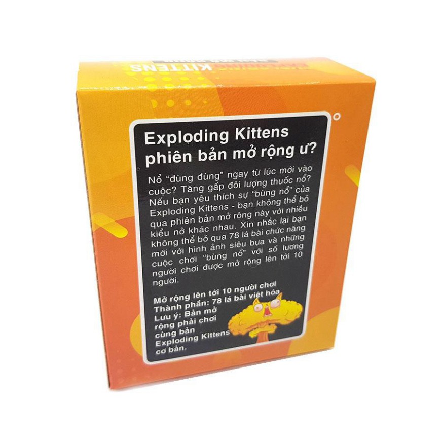 Combo Mèo Nổ Exploding Kittens 4 Bản Mở Rộng Việt Hóa