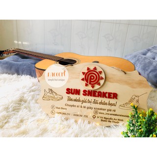 Bảng hiệu gỗ