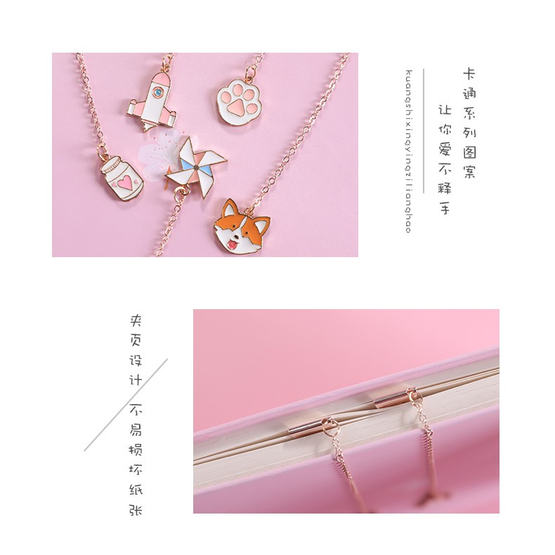 Dây Đánh Dấu Trang Sách Thiết Kế Chuỗi Dây Sáng Tạo - Bookmark Dễ Thương [ Được Chọn Mẫu ] - BEYOU