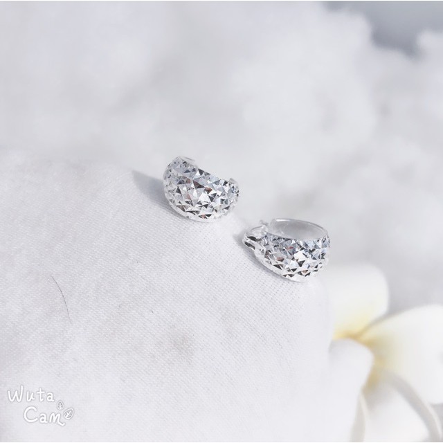 Bông tai bạc, khuyên tai trẻ em bạc nguyên chất