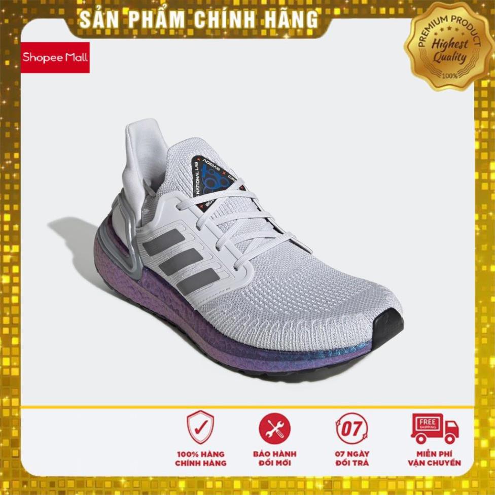 Siêu sale_ Giày Sneaker Thể Thao Nam Adidas Ultra boost 20 ISS Trắng Xanh EG0755 - Hàng Chính Hãng - Bounty Sneakers