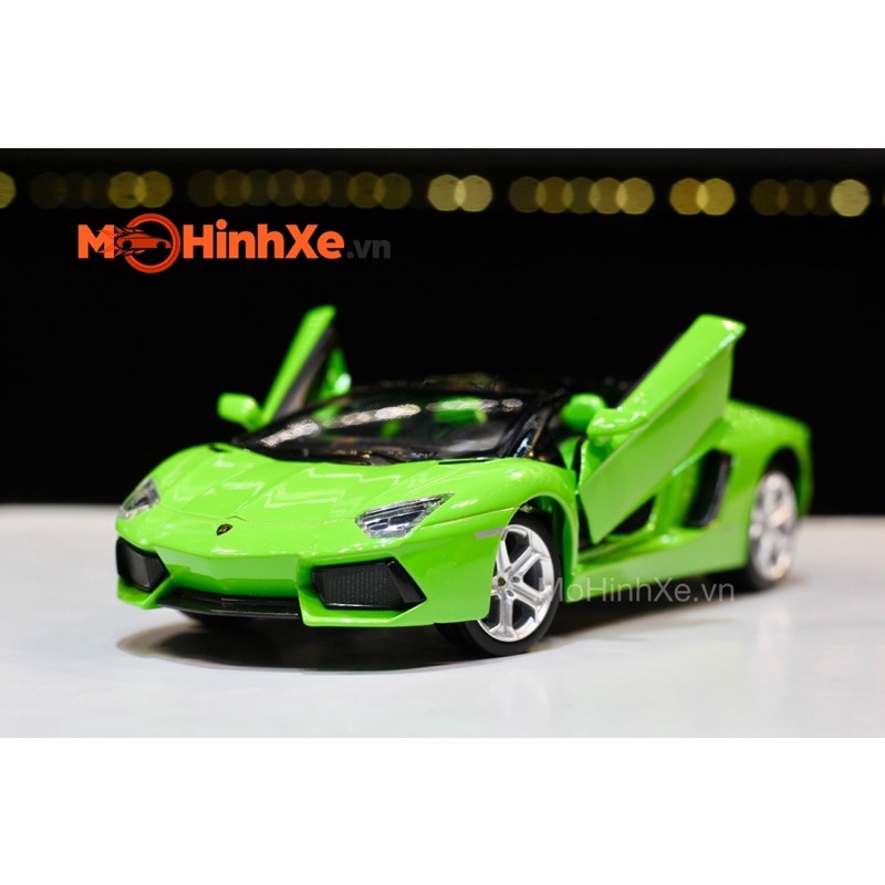 MÔ HÌNH XE LAMBORGHINI AVENTADOR LP700-4 ROADSTER 1:24 MSZ