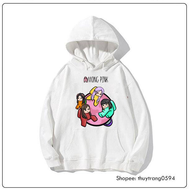 Áo Hoodie Nam Nữ Among us Blackpink Skin dễ thương ( Có Đủ Size)
