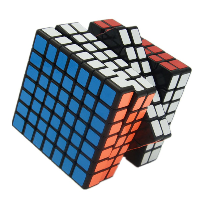 Rubik 7x7 Moyu Meilong Sticker (Tặng Dầu Bôi Trơn Và Chân Đế) - Rubik 7x7x7 Rubik Cao Cấp Thách Thức Trí Tuệ