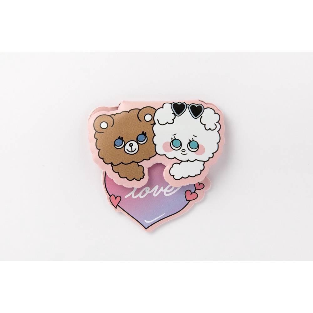 Kẹp Nam Châm ARTBOX Hàn Quốc Hình Bichon Và Trái Tim Dễ Thương Tiện Dụng