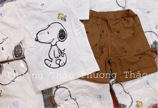 BỘ CỘC HM SNOOPY QUẦN KAKI