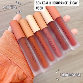 Set 3 Son kem lì Herorance