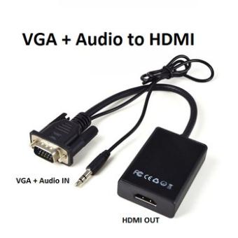 Cáp chuyển VGA ra HDMI tích hợp Audio chính hãng FB-LINK