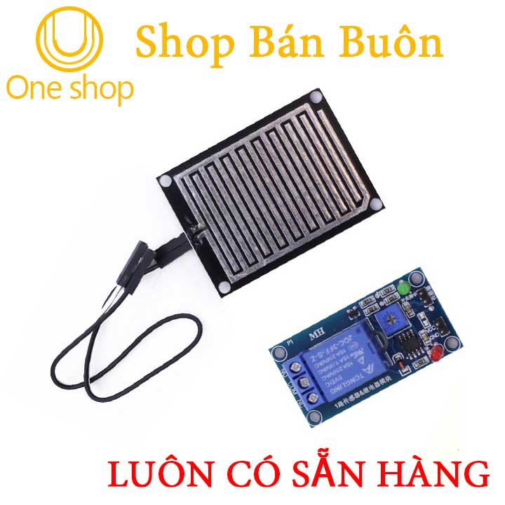 Module Điều Khiển Relay Sử Dụng Cảm Biến Mưa