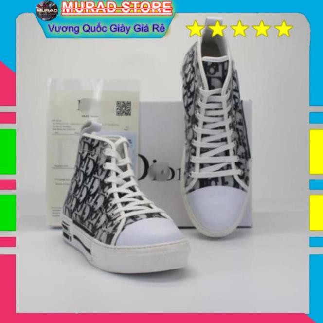 [TẶNG TẨY VỆ SINH+TẤT] 🔥Giày thể thao sneaker🔥 Dior cổ cao full box | BigBuy360 - bigbuy360.vn