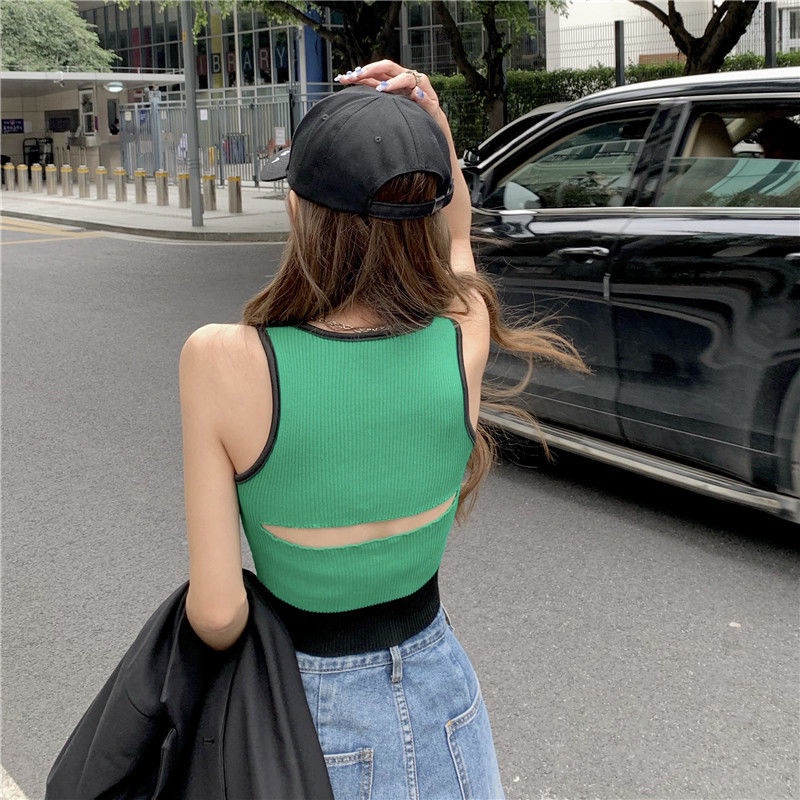 Áo Hai Dây Dáng Nhỏ Thời Trang Quyến Rũ Cho Nữ