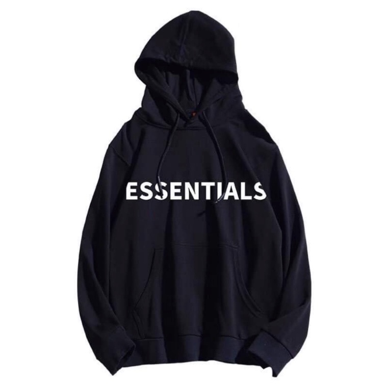Áo Hoodie nỉ bông ESSENTINAL DH clothes -H1 - Áo nỉ có mũ nam nữ Form Rộng