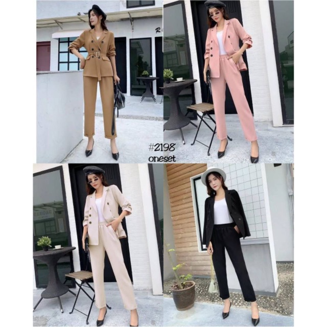 Bộ Áo Blazer Thời Trang Dành Cho Nữ